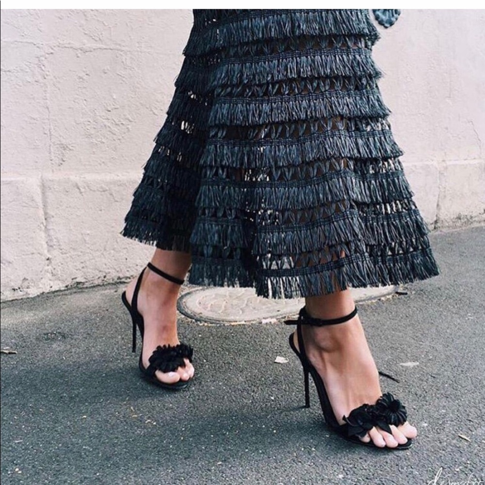 Sophia Webster Lilico Slingbacks in Black